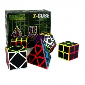 Pack 5 cubos Fibra de Carbonos